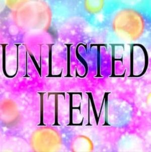 Unlisted Items For Live Posh Show